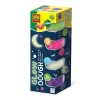 SES Creative Modeling Dough, Silky Soft Glow-in-the-Dark 4x90g