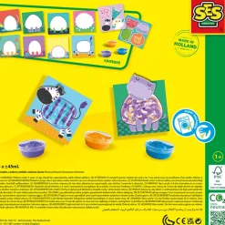 SES Creative My First Creative Set, Finger Paints, Animals - Ages 1-4