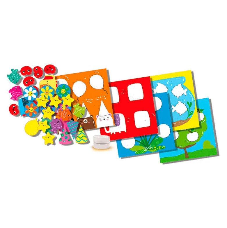 SES Creative, My First Sticker Set - Learn Shapes