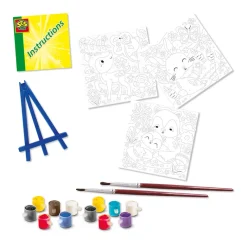 SES Creative Paint by Numbers – Woodland Animals