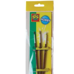 SES Creative Paintbrush Set, 3 Brushes