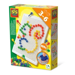 SES Creative Peg Mosaic – 100 Pieces