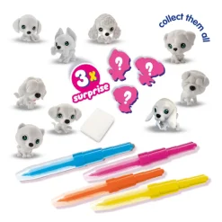 SES Creative Puffy Markers – Decorate 3 Adorable Puppies