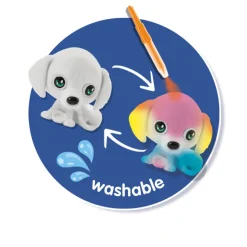 SES Creative Puffy Markers – Decorate 3 Adorable Puppies