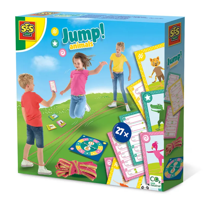 SES Creative Skipping Elastic with Activity Cards