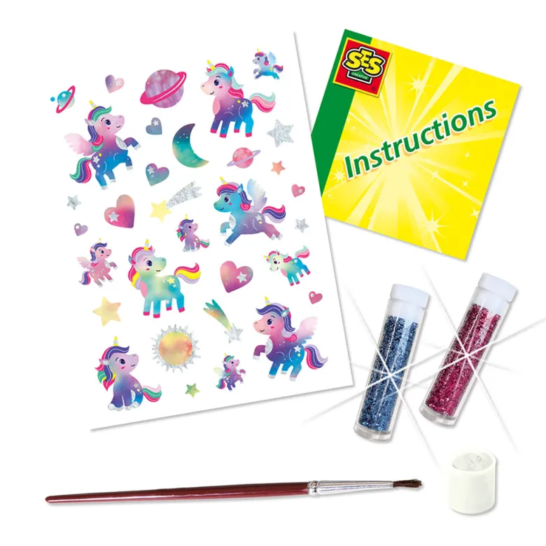 SES Creative Tattoos, Unicorn Galaxy