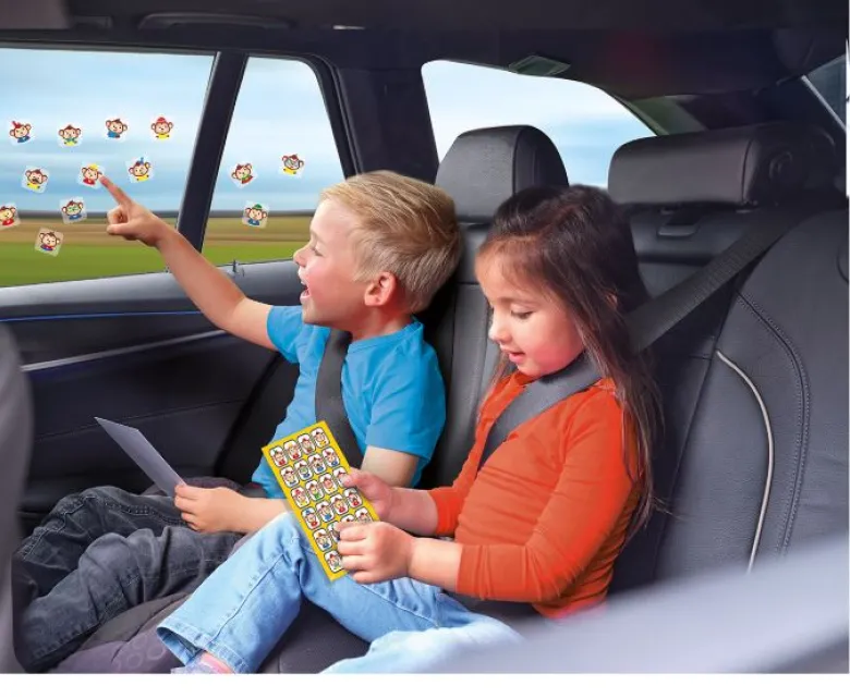 SES Creative Window Stickers for the Car – Who Am I?