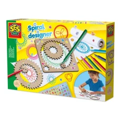 SES Creative Wooden Spiral Drawing Set