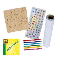 SES Creative Wooden Spiral Drawing Set
