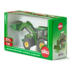 Siku John Deere Tractor with Front Loader, 1:50 Scale