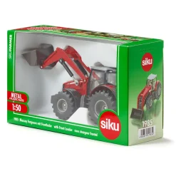 Siku Massey Ferguson Tractor with Front Loader, 1:50 Scale