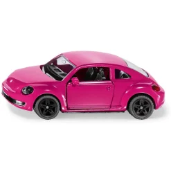 Siku Toy Car, VW The Beetle, Pink - 7.8 x 3.6 cm