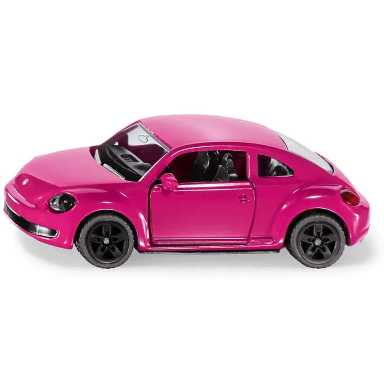 Siku Toy Car, VW The Beetle, Pink - 7.8 x 3.6 cm
