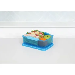 Sistema Coloured Lunch Box with 1 Compartment, 2L - Blue