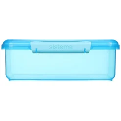 Sistema Coloured Lunch Box with 1 Compartment, 2L - Blue