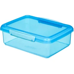 Sistema Coloured Lunch Box with 1 Compartment, 2L - Blue