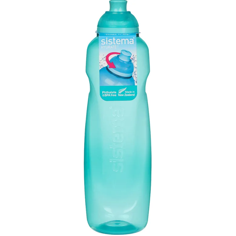 Sistema Drink Bottle, Twist 'N' Sip Helix 600 ml – Minty Teal