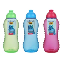 Sistema Drinking Bottle, Twist 'N' Sip 330 ml - Pink