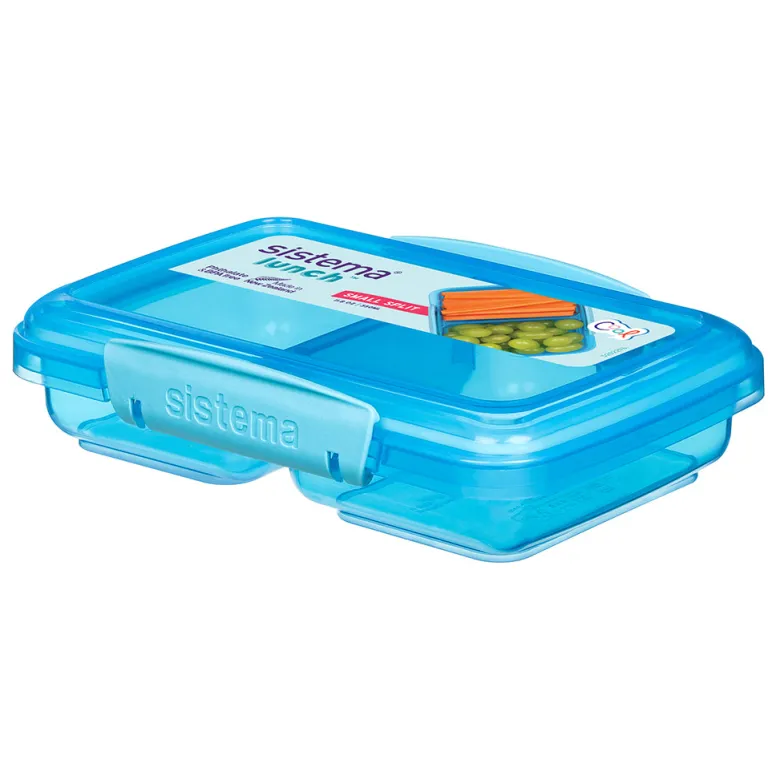 Sistema Lunch Box Small Split, Trend 350 ml - Blue