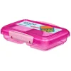 Sistema Lunch Box Small Split, Trend 350 ml - Pink