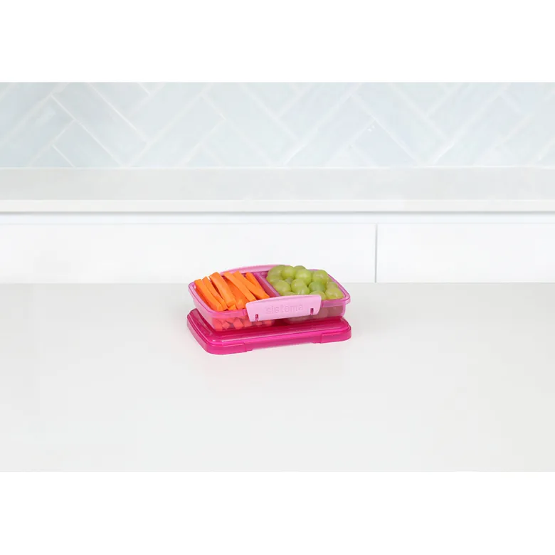 Sistema Lunch Box Small Split, Trend 350 ml - Pink