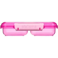 Sistema Lunch Box Small Split, Trend 350 ml - Pink