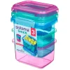 Sistema Lunch Packs 3-Pack 400 ml