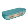 Sistema Snack and Slide Food Box, 430 ml – Teal Stone