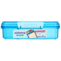 Sistema Snack Attack Duo Lunch Container 975 ml, Blue