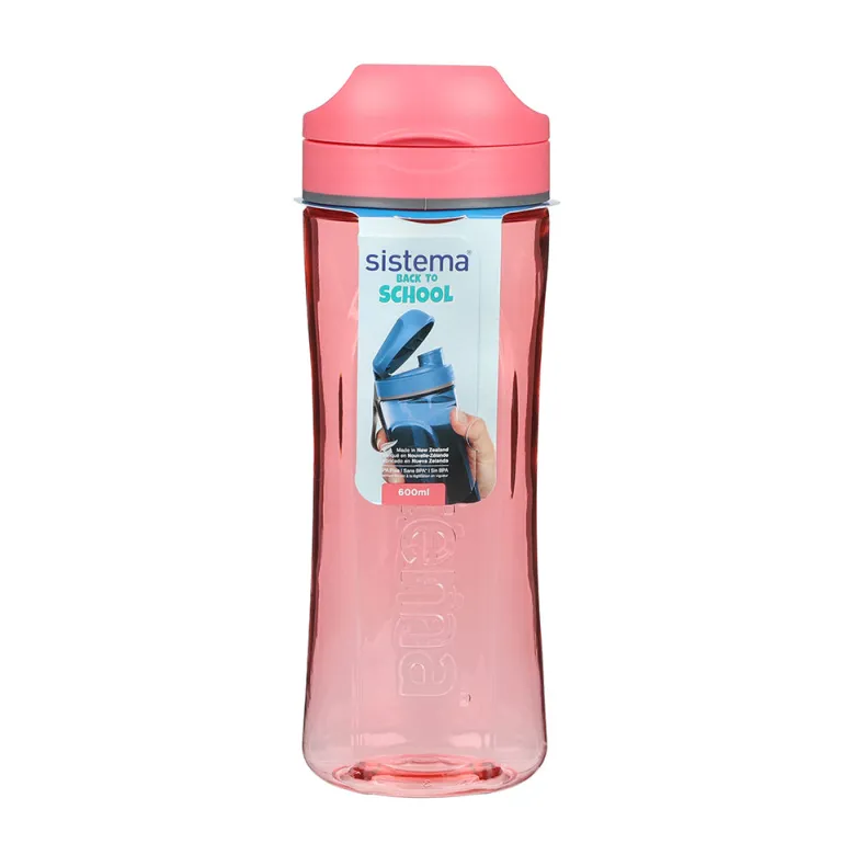 Sistema Tritan Swift Water Bottle, 600 ml – Pink Punch