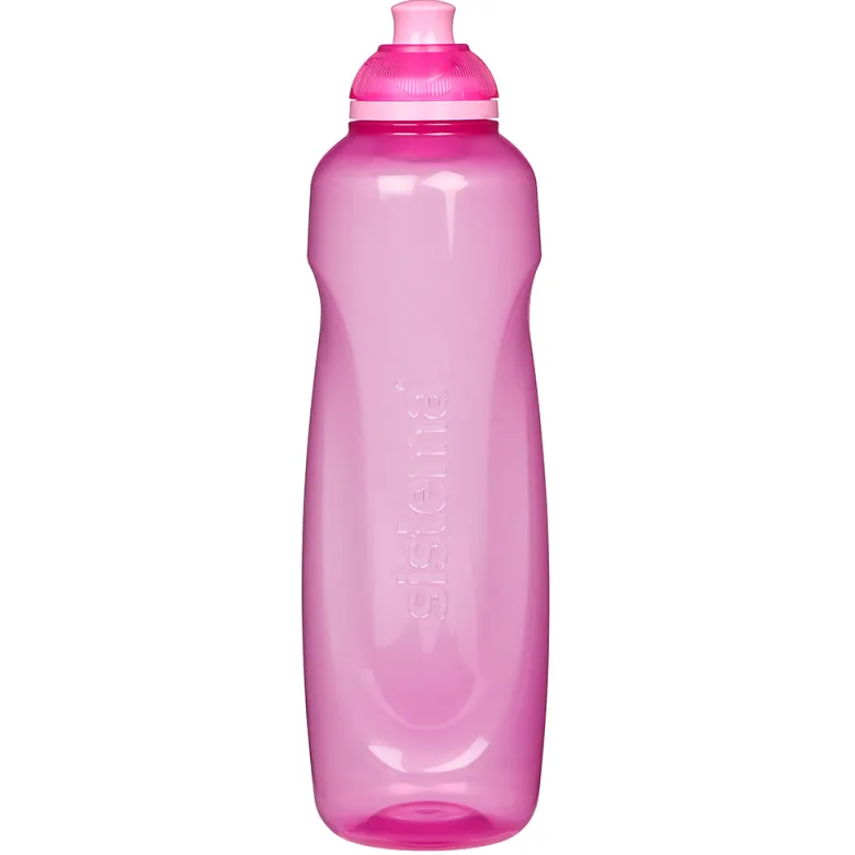 Sistema Twist 'N' Sip Helix 600 ml Water Bottle - Pink