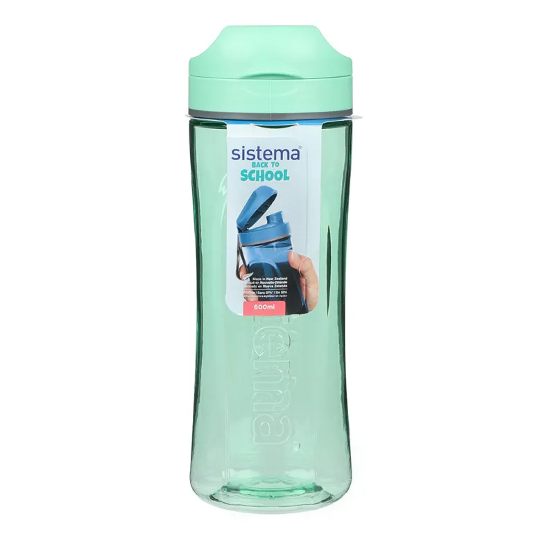 Sistema Water Bottle, Tritan Swift, 600 ml – Apple Mint Green