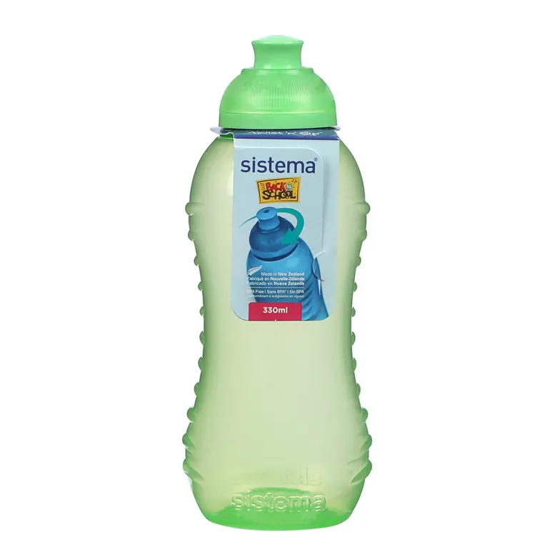 Sistema Water Bottle, Twist 'N' Sip 330 ml - Green