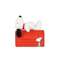 Snoopy Plush, ECO Tiny Teddy Cream, 17 cm - Snoopy Teddy in Gift Box