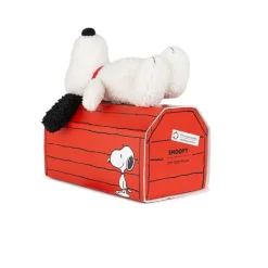 Snoopy Plush, ECO Tiny Teddy Cream, 17 cm - Snoopy Teddy in Gift Box