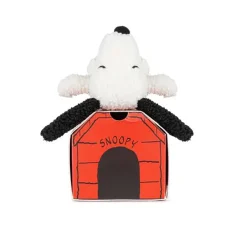 Snoopy Plush, ECO Tiny Teddy Cream, 17 cm - Snoopy Teddy in Gift Box