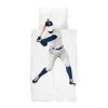 Snurk Adult Bedding, Organic - Baseball Player