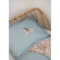 Snurk Adult Bedding, Organic - Mermaid Aqua
