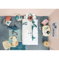 Snurk Organic Adult Bedding – Shark