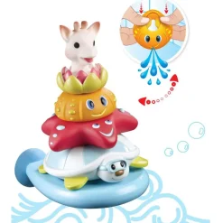 Sophie la girafe, Bath Toy - Splash and Surf Pyramid