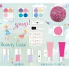 Souza Beauty Luxe Kids' Makeup Set – Pink/Silver Hair Glitter