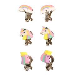 Souza Clip-On Earrings for Kids, Set of 3 - Hera