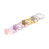 Souza Hair Ties, Lisanna Star - Set of 12 Thin Pieces