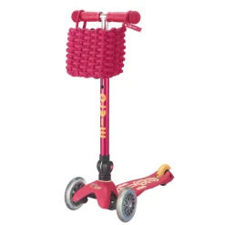 Square Pink Micro Basket for Mini and Maxi Scooters