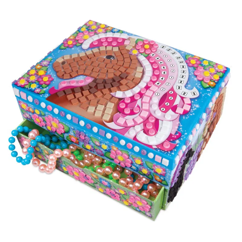Sticky Mosaics Jewelry Box – Horse