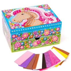 Sticky Mosaics Jewelry Box – Horse