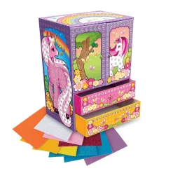 Sticky Mosaics Jewelry Box, Unicorn