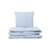 Studio Feder Adult Bedding, Organic Percale - Milk Stripe