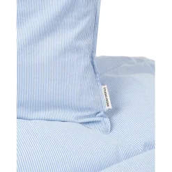 Studio Feder Adult Bedding, Organic Percale - Milk Stripe