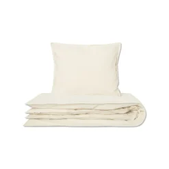 Studio Feder Adult Bedding, Organic - Percale Ivory XL